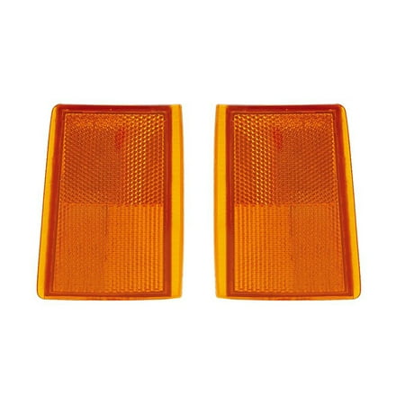 - NEW SIDE MARKER LIGHT PAIR FITS CHEVROLET GMC C3500 K3500 BLAZER 1992-93 5975198 GM2557102 5975197 GM2556102