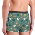 thumbnail image 3 of Uemuo Flowe Rooster Pattern Men's Boxer Briefs,Trunk Anti-Chafing,Comfortable, Durable, and Stylish Underwear-, 3 of 9