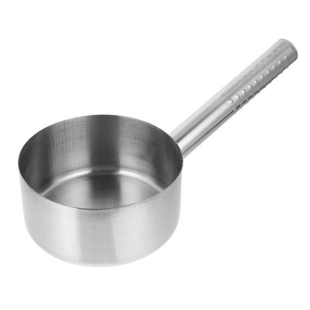 1pc Kitchen Water Ladle Food Serving Spoon Stainless Steel Thickened Spoon