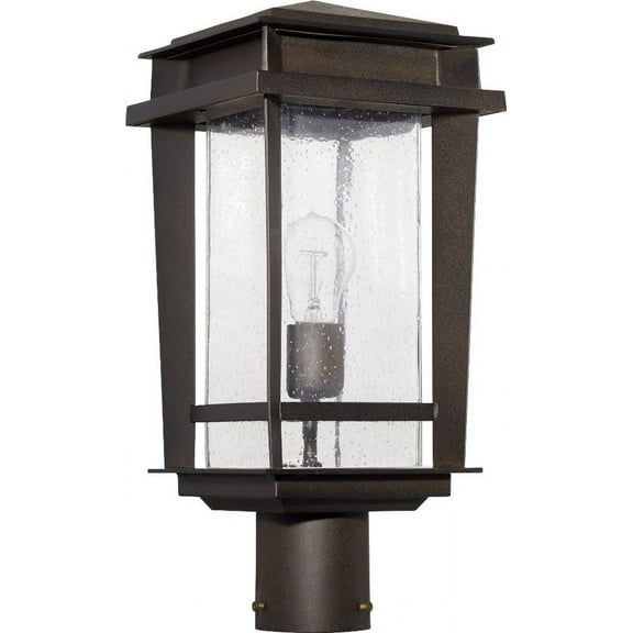Quorum Lighting - One Light Post Mount - Post - Easton - 1 Light Outdoor Post