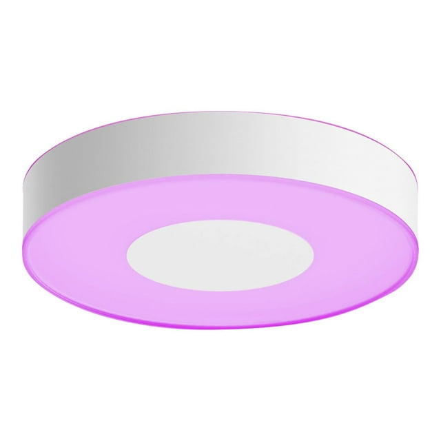 Philips Hue Infuse Medium Ceiling Lamp, White - White and Color Ambiance Color-Changing Smart LED Light - 1 Pack - Control with Hue App - Compatible with Alexa, Google Assistant, and Apple Homekit.