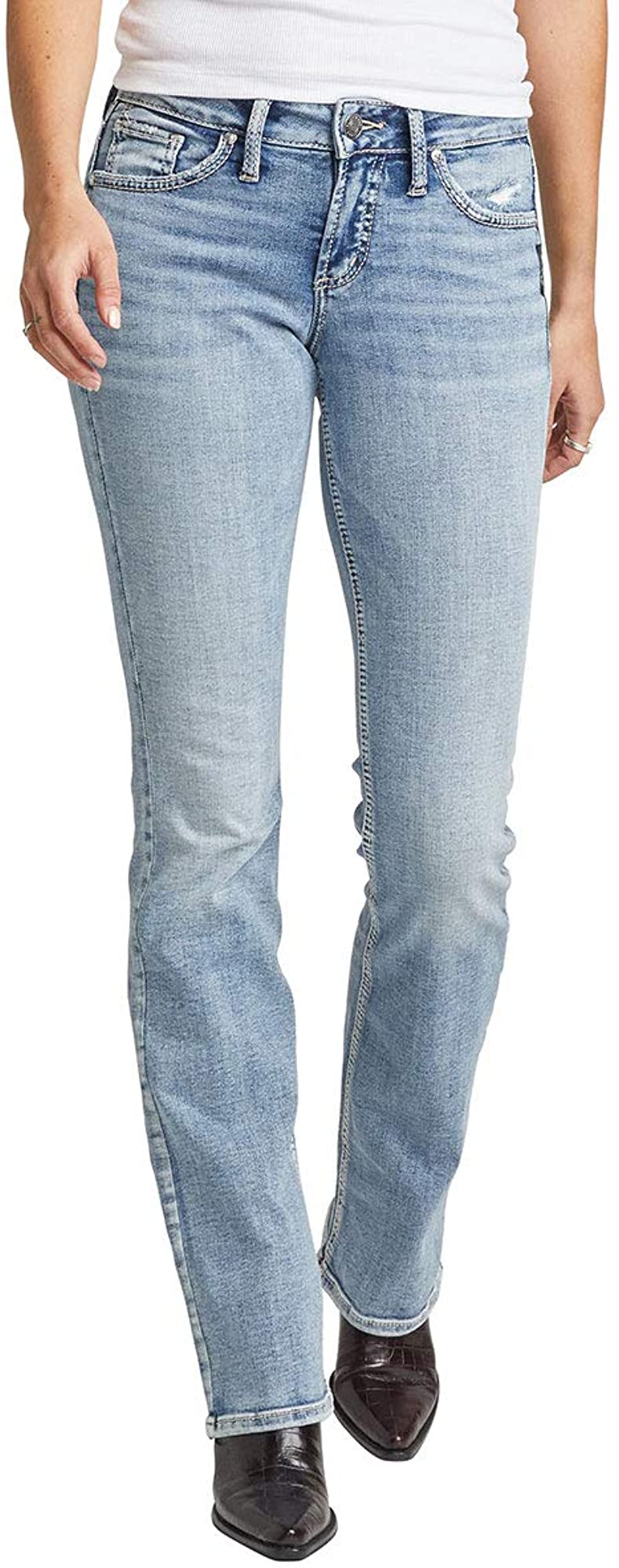 Silver Jeans Co. Womens Suki Curvy Fit 