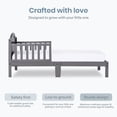 thumbnail image 4 of Dream on Me Sydney Toddler Bed, Steel Grey, 4 of 8
