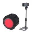 thumbnail image 4 of Yinanstore Microphone Windscreen Recording Booth for 45mm-60mm Mic Vocal Isolation Booth Portable Vocal Booth for Recording Performance Set A, 4 of 8