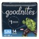 thumbnail image 1 of Pañales Absorbentes GoodNites para Jóvenes Talla Pequeña/Mediana 14 Unidades, 1 of 8