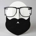 thumbnail image 3 of Mustache Face Glasses Spectacle Display Stand Glasses Shelf Holder Frame Jewelry Sunglasses Show Stand Shelf Organizer Rack, 3 of 4