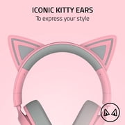 Razer Kraken Kitty V3 X Wired Kitty Headset for Gaming, 3.5mm, Quartz