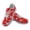 Christmas Candy Cane Print, variant on FUIALDOLG Dachshund Paw Print Lightweight Running Sneakers for Women and Men, Mesh Athletic Trainers for Gym and Daily Training