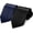 Black+navy, variant on Ties for Men, Mens Ties Solid Color, Men's Neckties Satin, Formal Tie for Wedding Business Graduation