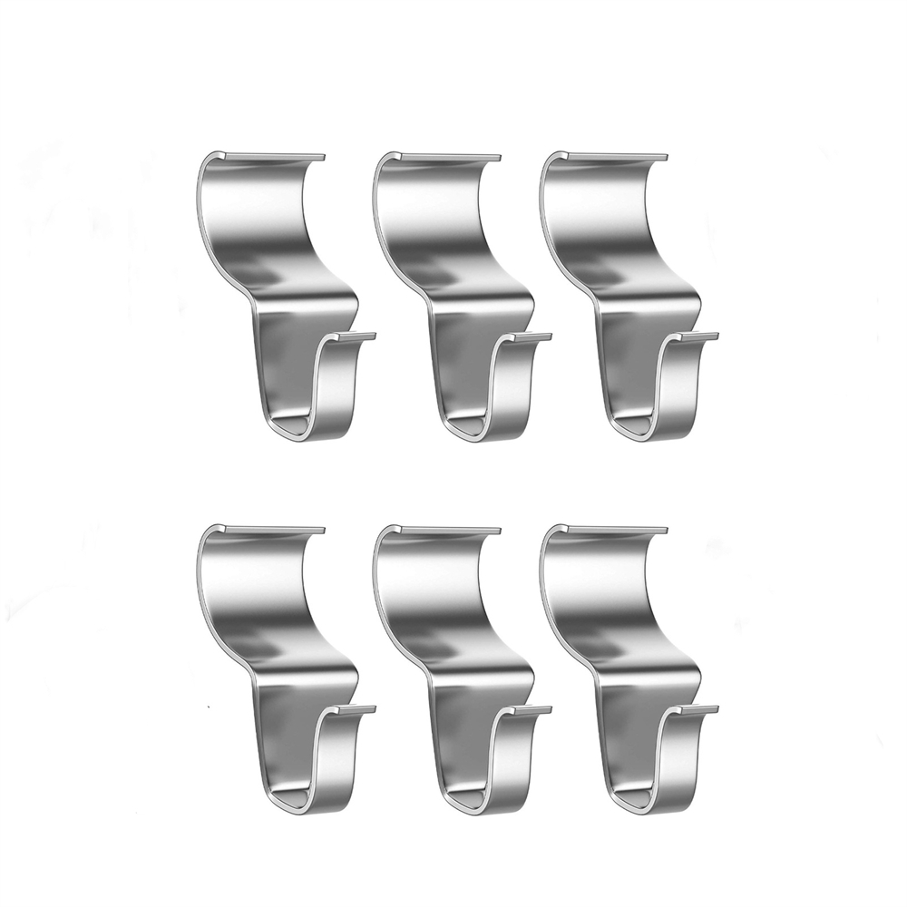 LEERUI Hooks For Hanging Low Profile Heavy Duty Stainless Steel Hanger