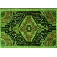 thumbnail image 1 of Ahgly Company Indoor Rectangle Persian Green Traditional Area Rugs, 7' x 10', 1 of 1