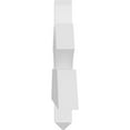 thumbnail image 3 of 72"W x 12"H x 2"D x 4"F, 4/12 Pitch, Redmond Architectural Grade PVC Gable Bracket, 3 of 8