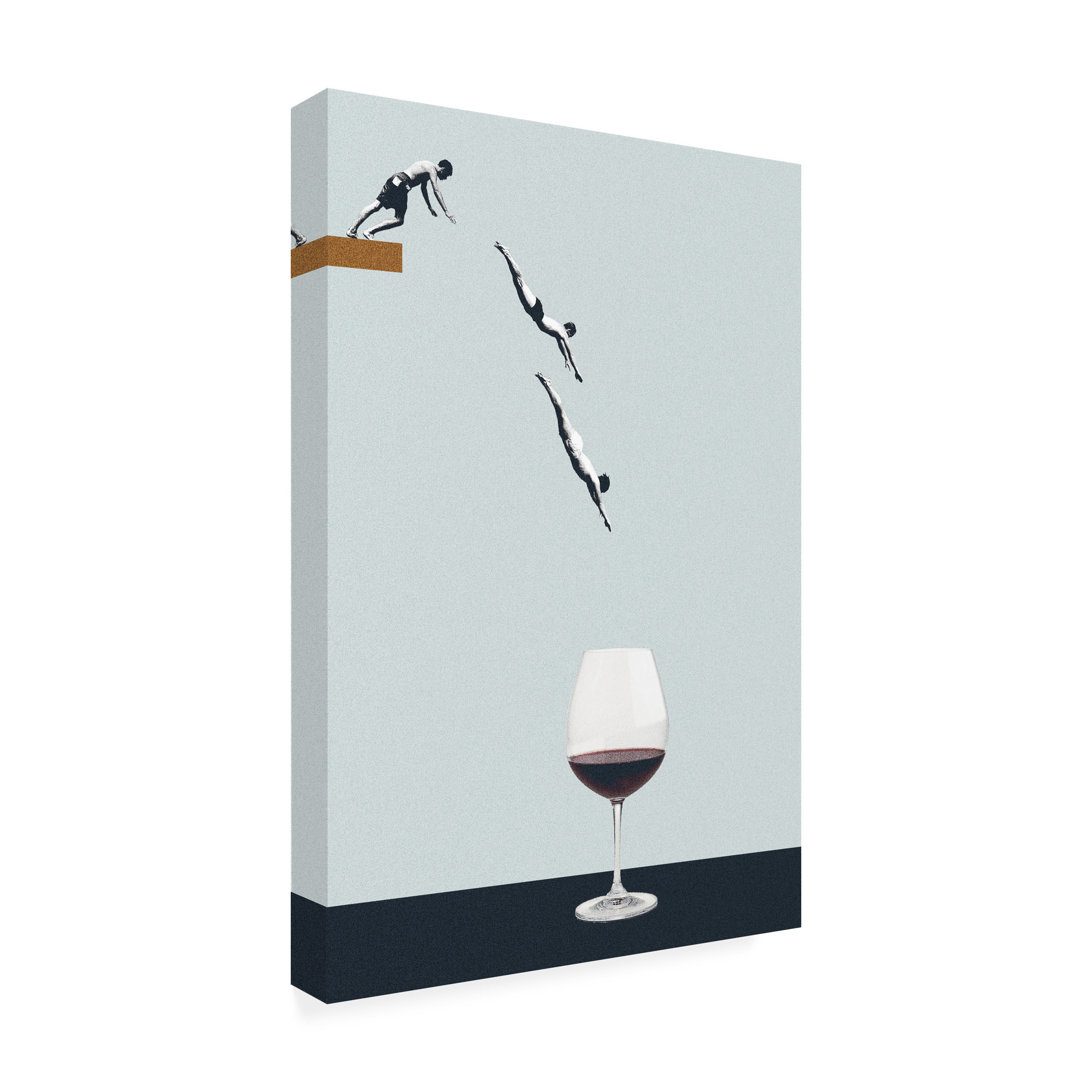 Trademark Fine Art Maarten Leon Your Best Friends Forget You Get Old Canvas Wall Art
