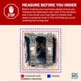 thumbnail image 6 of Rio Salto Toggle Switch 1-Gang Stainless Steel Wall Plate, STANDARD SIZE Thick Metal Plate Outlet Cover Duplex Receptacle Silver  Toggle Switch 1-Gang 10-Pack, 6 of 6