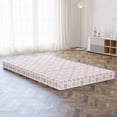 thumbnail image 5 of Owls Foldable Mattress, Birds Stars Moon Pastel, 78.7" x 47.2", Almond Green Pink Tan, by Ambesonne, 5 of 6
