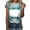 Gray, variant on Womens Summer Tops Casual Shirts for Women Trendy 2025 Short Sleeve Button Up Shirts for Women Print