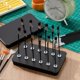 thumbnail image 3 of Uuiauoio Metal Model Painting Stand Base and 12PCS Magnetic Bendable Alligator Clip Sticks Set for Gundam Model Parts Coloring, for Airbrush Spray, 3 of 6