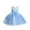 Blue, variant on GYRATEDREAM Girls Embroidery Princess Dress Wedding Birthday Party Long Tail Prom Gowns