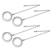MLINS 4pcs Elegant Ceiling Fan Pull Chains for Lights Decorative Replacement