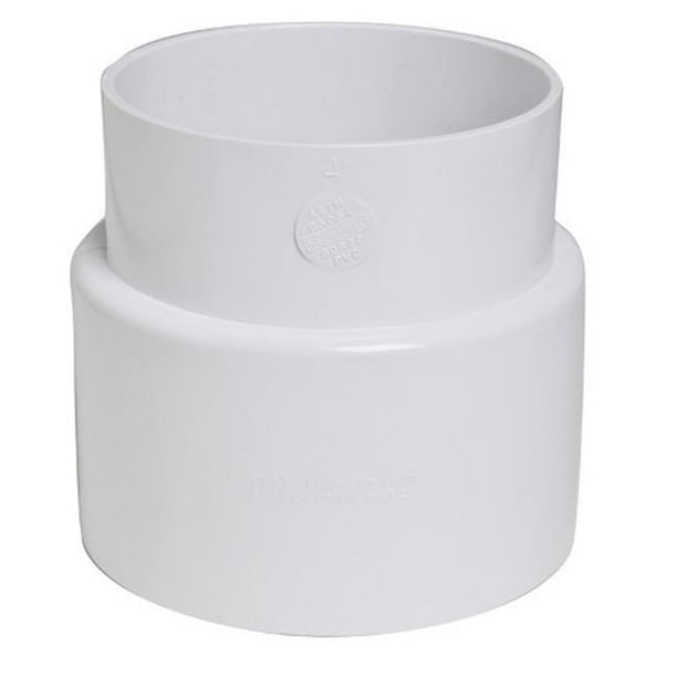 Plastic Trends P704 PVC Cast Iron Hub Adapter 4 in.
