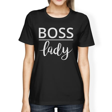 

Boss Lady Womens Short Sleeve Shirt Family Matching Clothes Gifts
