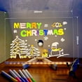 thumbnail image 4 of LED Note Board with Colors, Acrylic Dry Erase Board with Light, Glowing Acrylic Message Marker Board, Light up Dry Erase Board with Stand as a Glow Memo Board Note Acrylic Drawing Board, 4 of 5