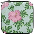 thumbnail image 2 of Coolnut Wild Flowers Travel Jewelry Case for Women Girls,PU Leather Mini Jewelry Organizer Jewelry Holder, Portable Travel Jewelry Box for Earrings, Rings, Bracelets and Necklaces Women Gifts, 2 of 7