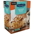 Cinnabon, Caramel Pecan Flavored Light Roast KCup Coffee Pods, 24