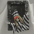 thumbnail image 4 of Drses‌‌ Halloween Tombstone Decoration - Motion-Activated Glowing Screaming Hanging Ornament For Spooky Decorations, 4 of 7