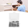 thumbnail image 4 of M4 Screws Nuts Assortment Kit, Hex Socket Head  Screws Nuts Versatile 304 Stainless Steel Fastener Industrial  For Repair, 4 of 8