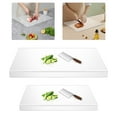 thumbnail image 2 of 2pcs Kitchen Acrylic Clear Chopping Board, Rectangular Clear Tabletop Chopping Board, Portable Clear Countertop Board, 2 of 7