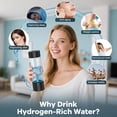 thumbnail image 5 of Hydrogen Water Bottle Generator, Portable SPE PEM Hydrogen Water Ionizer Machine, Rechargeable Hydrogen Water Maker for  Office Travel Fitness Travel  Office, 5 of 6