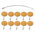 thumbnail image 1 of Zon de cortacésped para cerradura DS para cortadora de césped MTD Cub Cadet Troy Bilt 625-05000 625-05002, 1 of 3