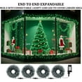 thumbnail image 4 of Tcamp 105FT 300 LED Green Christmas Tree Lights Outdoor Indoor String Lights End to End Plug, 8 Modes Christmas String Lights Waterproof UL Certified Fairy Lights for Christmas Wedding Holiday, 4 of 8