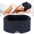 thumbnail image 2 of Soft Cotton Sleep Mask, Adjustable Eye Cover Blindfold, Breathable for Comfortable Sleep and Relaxation, 2 of 7