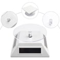 thumbnail image 6 of Solar Showcase For 360 Degrees Turntable Rotating Jewelry Organizer Display Stand White, 6 of 8
