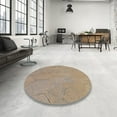 thumbnail image 3 of Ahgly Company Indoor Rectangle Patterned Brown Novelty Area Rugs, 7' x 9', 3 of 6