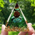 thumbnail image 1 of Regalos de estatuilla de decoración de mesa de dormitorio de casa de curación de meditación de pirámide de cristal, 1 of 8