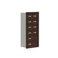 thumbnail image 1 of Salsbury 19068-10ZRK D 8 A 2 B Doors R Mount Keyed Locks Cell Phone Locker In Bronze, 1 of 1