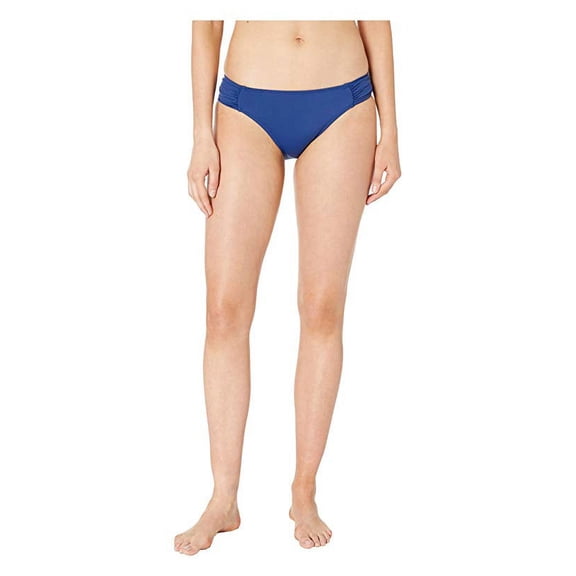 Ralph Lauren INDIGO Ruched Hipster Bikini Swim Bottom, US 14