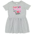 thumbnail image 3 of Inktastic Cupid is Promoting Me to Big Sister Girls Toddler Dress, 3 of 5