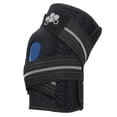 thumbnail image 1 of Genouillère de protection pour le sport, support d'articulation du genou pour la course à pied, coussinet de compression en silicone, gris, 1 of 4