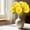 Yellow, variant on 1 Piece Wine Red Artificial Hydrangea Flower Stem, Large Faux Hydrangea Pick, Full Bloom Floral Stem for Vase Arrangement Home Garden Yard Outdoor Lawn Holiday Floral Decor