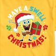 thumbnail image 3 of SpongeBob SquarePants - Have A Swell Christmas - Men's Short Sleeve Graphic T-Shirt, 3 of 6