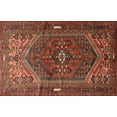 thumbnail image 1 of Ahgly Company Machine Washable Indoor Rectangle Traditional Tomato Red Area Rugs, 5' x 8', 1 of 7
