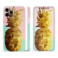 thumbnail image 3 of DesignSkinz Geometric Summer Pineapple v1 Full-Body Skin Decal Wrap Cover for iPhone 16 Pro, 3 of 9