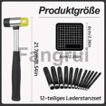 thumbnail image 3 of For Hollow Hole Punch Set 1010mm Leather Punch, 3 of 5