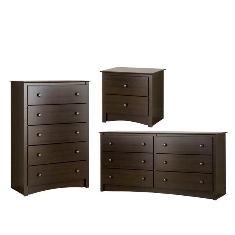 clearance dresser and nightstand set