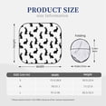 thumbnail image 6 of Goofa Black Rabbit Pattern 2 Piece Car Windshield Sun Shade Foldable | Front Windshield Shade for Sun, Heat and UV Rays | Sunshade for Car Front Window-Small, 6 of 7
