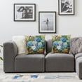 thumbnail image 2 of nygtbtfer Flower Decorative Throw Pillow Set of 2, Our Life , Enjoy The Little Things Sofa White, 2 of 7